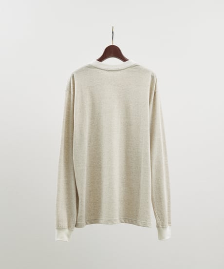 And A アンドエー / HEMP BREND L/S SLEEVE CUT & SEWN ヘンプブレンドナローピッチボーダーカットソー ロンT / AA-A24M003