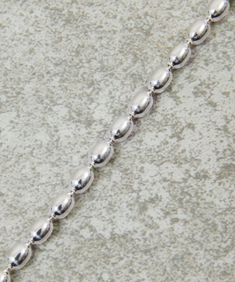 And A アンドエー / Link chain bracelet ボールチェーンブレスレット（オーバル）