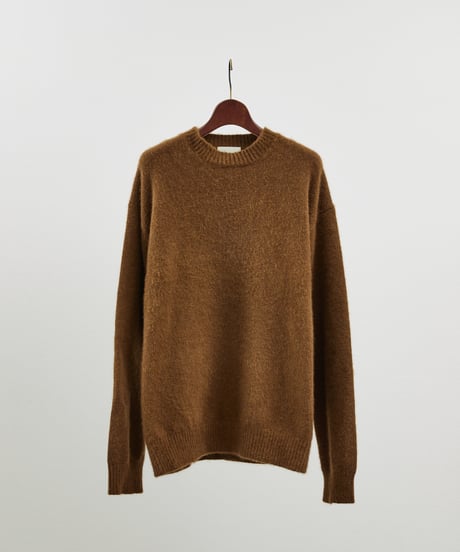 And A アンドエー / TANUKI KNIT CREW NECK PULLOVER SWEATER タヌキニットクルーネックプルオーバーニット セーター / AA-A24M001