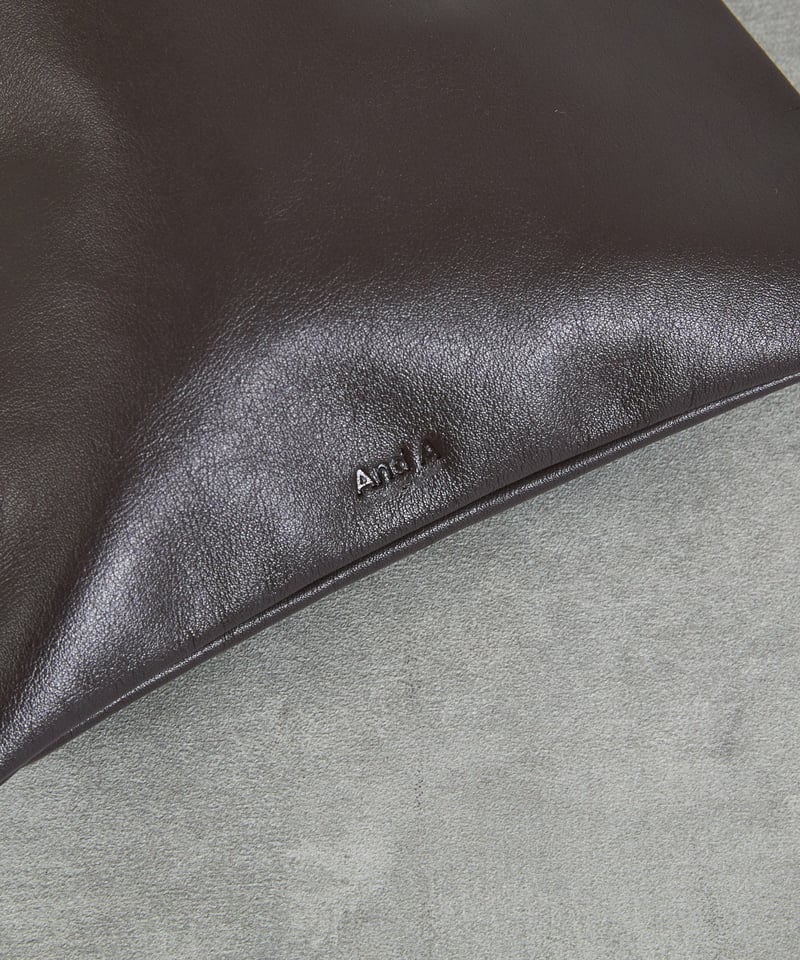 新品　レザー　バッグ　アンドエー And A アンドエー / FINE LEATHER MARCHE BAG レザーマルシェバッ