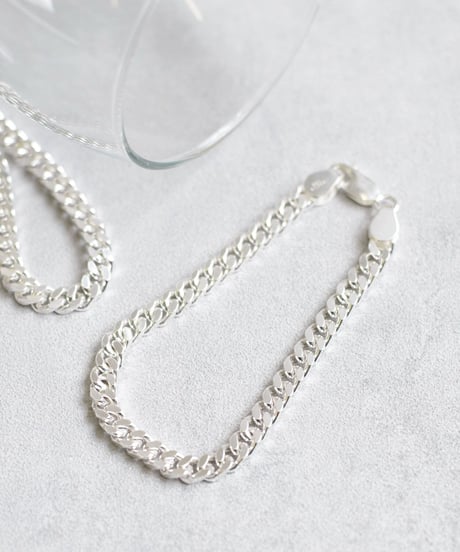 And A アンドエー / Link chain bracelet キヘイチェーンブレスレット