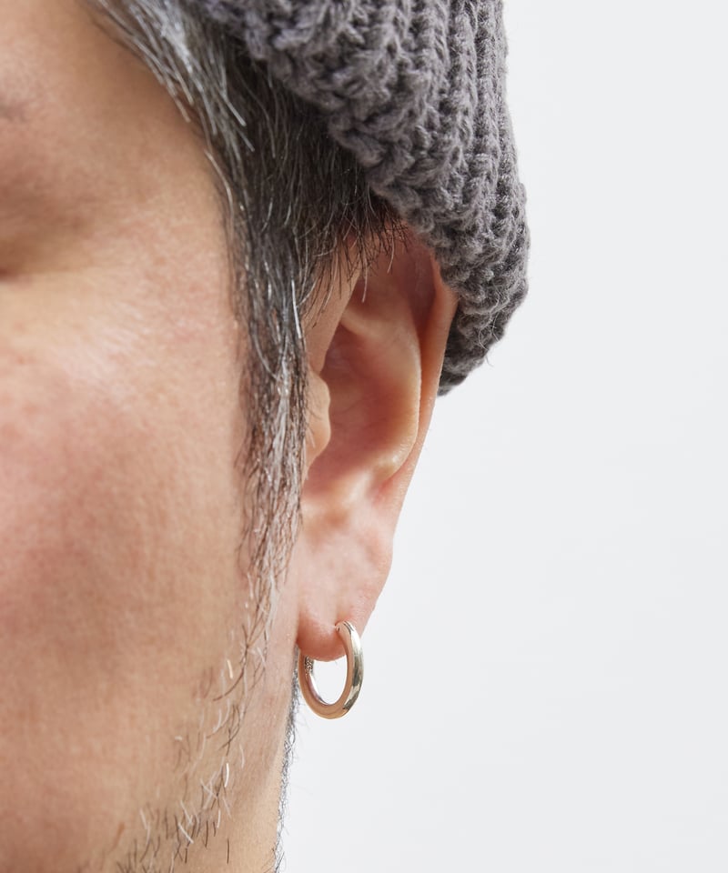 And A アンドエー / SILVER925 MEDIUM HOOP PIERCE シルバー