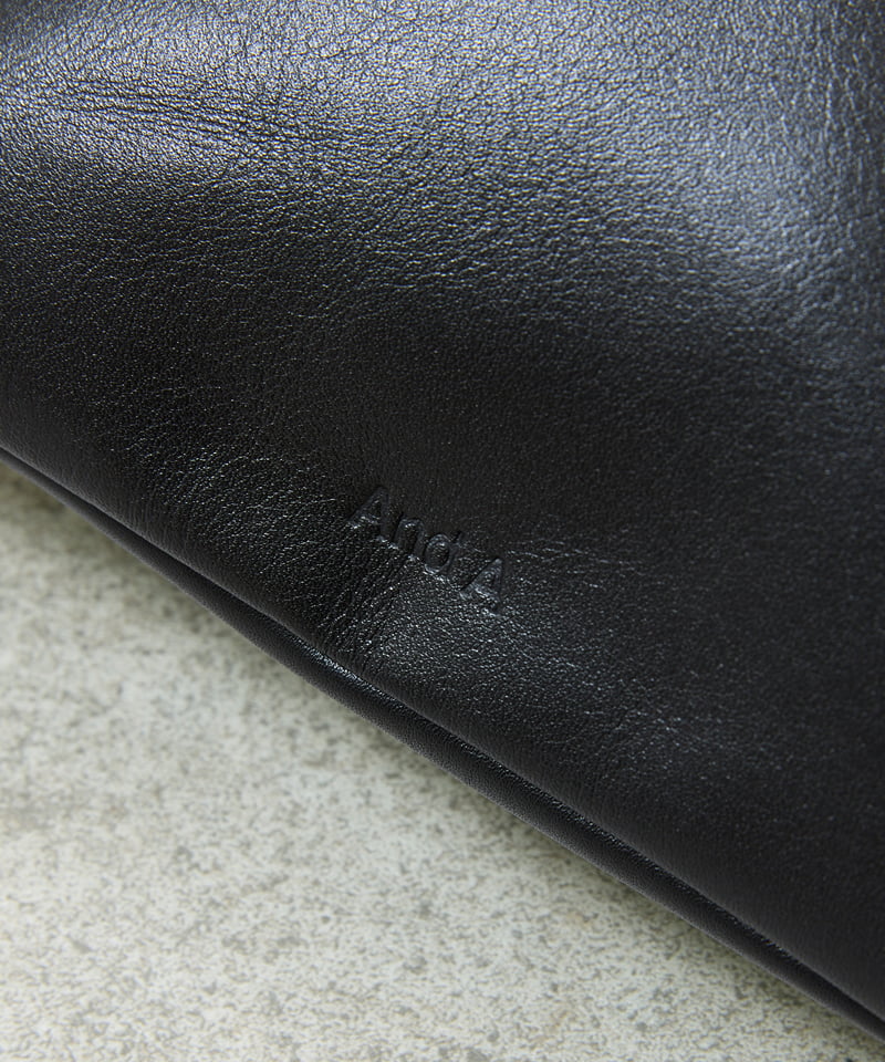 And A アンドエー / FINE LEATHER MARCHE BAG レザーマルシェバッ