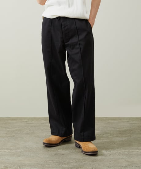 And A アンドエー / PIN TUCK DRILL WIDE CHINO PANTS ピンタックドリルワイドチノパンツ / AA-A23M001