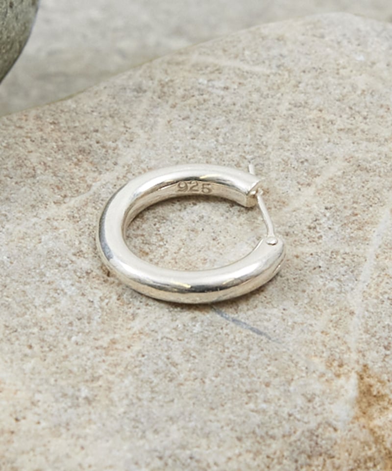 And A アンドエー / SILVER925 MEDIUM HOOP PIERCE シルバー