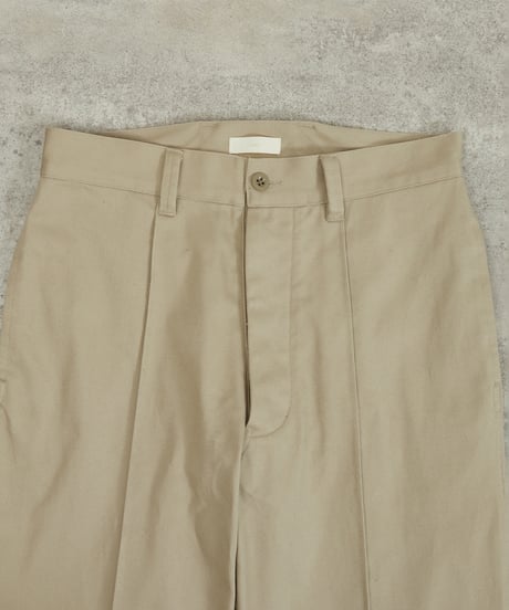 And A アンドエー / PIN TUCK DRILL WIDE CHINO PANTS ピンタックドリルワイドチノパンツ / AA-A23M001