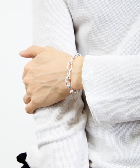 And A アンドエー / Link chain bracelet アズキチェーンブレスレット（オーバル）