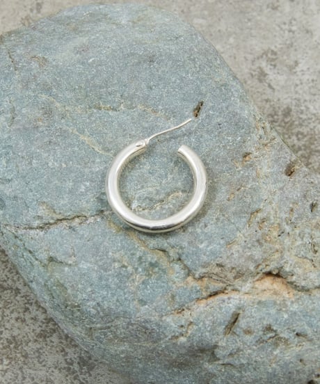 And A アンドエー / SILVER925 LARGE HOOP PIERCE シルバー925ラージフープピアス（片耳用） / AA-A24U006