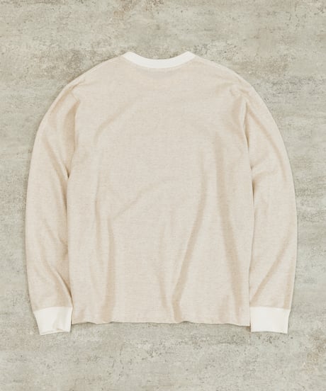 And A アンドエー / HEMP BREND L/S SLEEVE CUT & SEWN ヘンプブレンドナローピッチボーダーカットソー ロンT / AA-A24M003