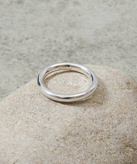 And A アンドエー / SILVER925 CIRCLE RING シルバー925サークルリング / AA-A25U002