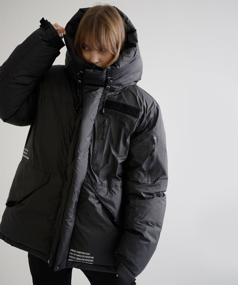 SCHOTT ショット/ And A×SCHOTT 別注2TONE DOWN JACKET ツ...