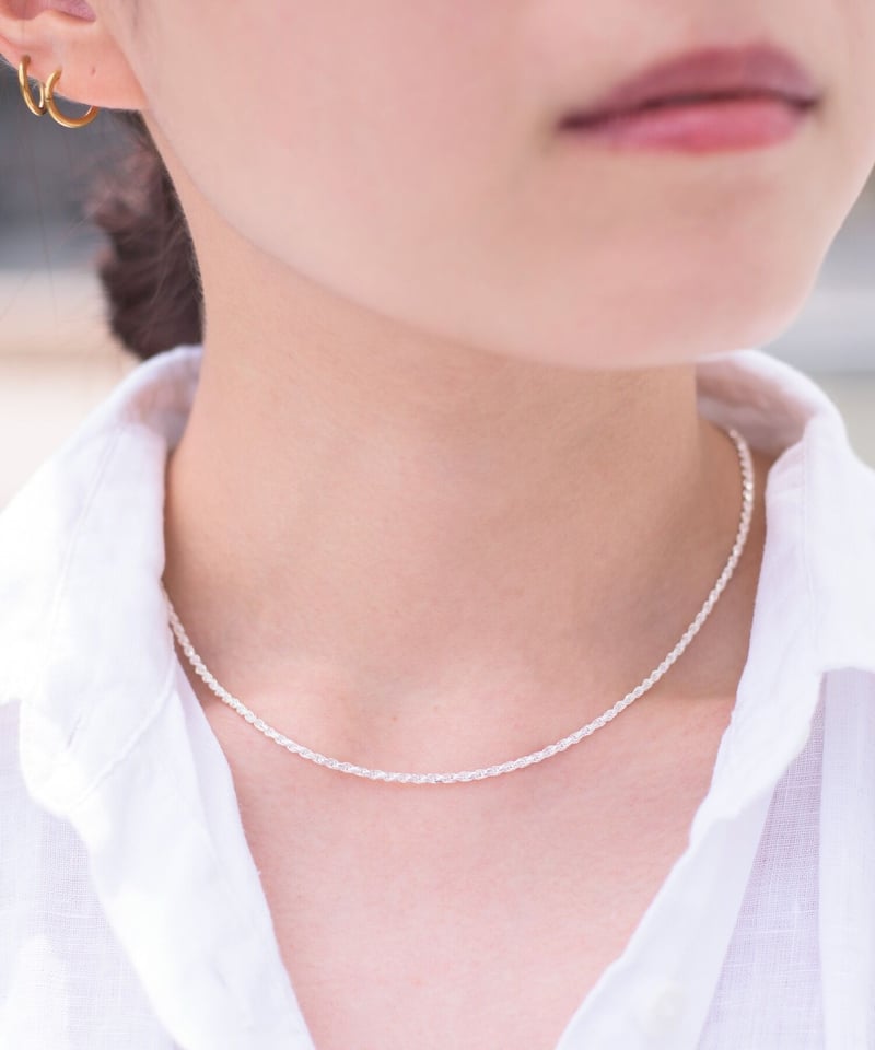 And A アンドエー / Link chain necklace ロープチェーンネックレス