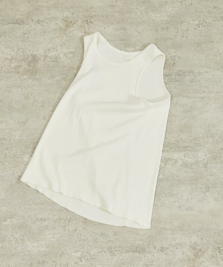 And A アンドエー / SUPIMA COTTON CODE FRISE TANK TOPS スーピマコットンコードフライスタンクトップ / AA-S24M005