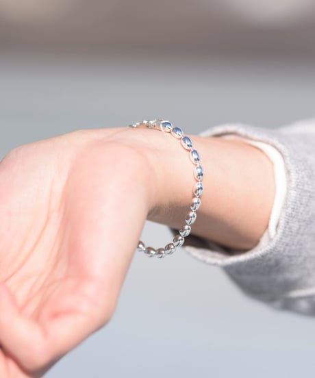 And A アンドエー / Link chain bracelet ボールチェーンブレスレット（オーバル）