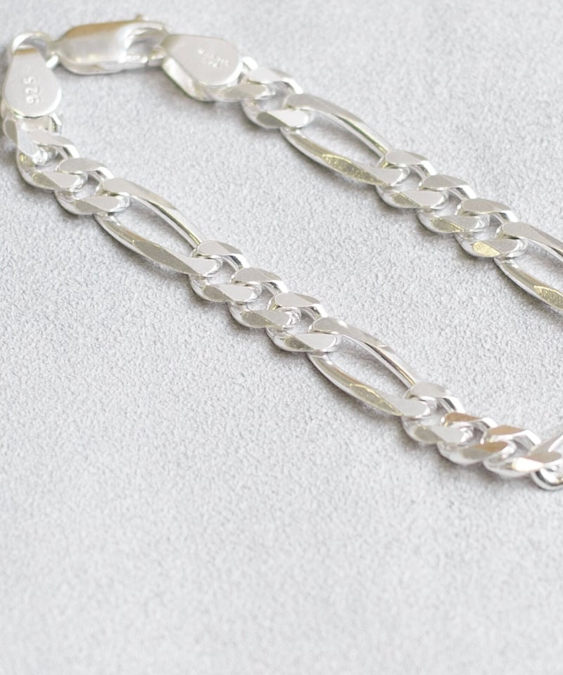 And A アンドエー / Link chain bracelet フィガロチェーンブレスレッ...