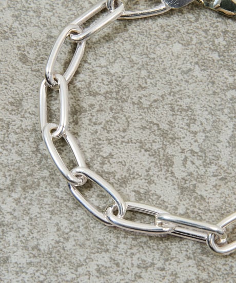 And A アンドエー / Link chain bracelet アズキチェーンブレスレット（オーバル）