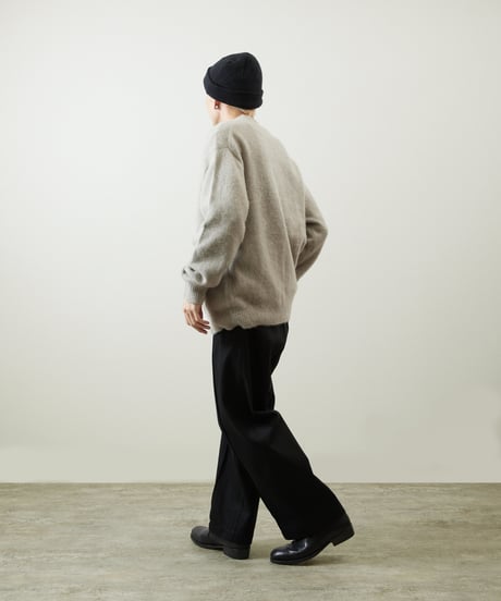 And A アンドエー / TANUKI KNIT CREW NECK PULLOVER SWEATER タヌキニットクルーネックプルオーバーニット セーター / AA-A24M001