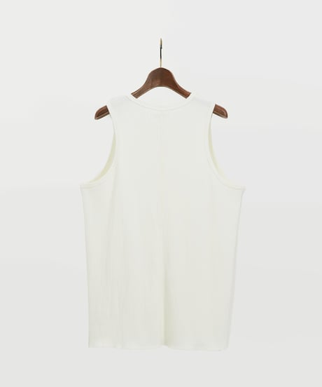 And A アンドエー / SUPIMA COTTON CODE FRISE TANK TOPS スーピマコットンコードフライスタンクトップ / AA-S24M005