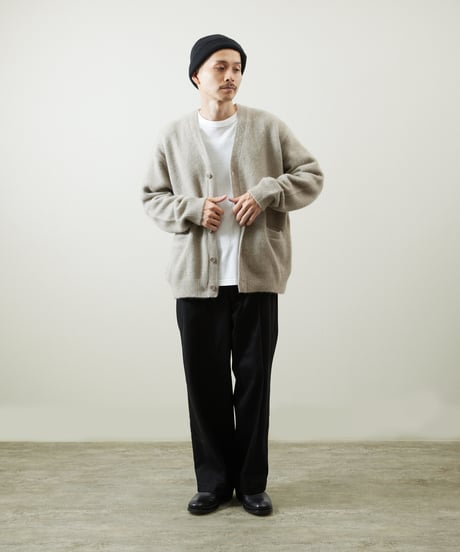 And A アンドエー / TANUKI KNIT CARDIGAN タヌキニットカーディガン / AA-A24M002