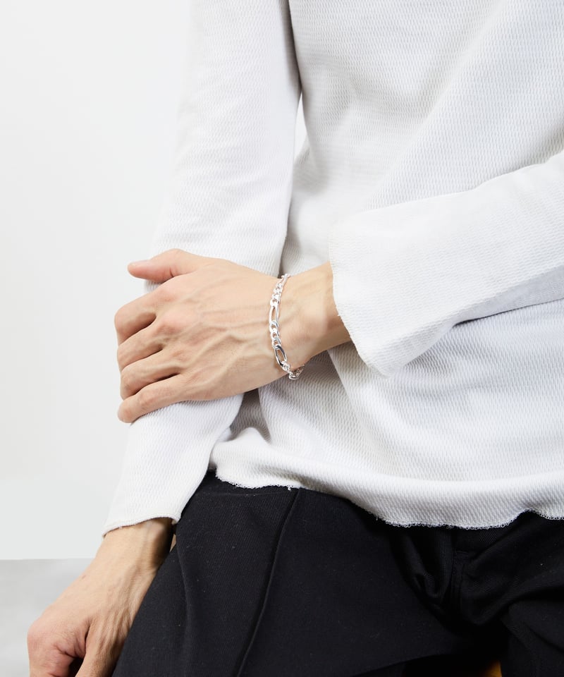 And A アンドエー / Link chain bracelet フィガロチェーンブレスレッ