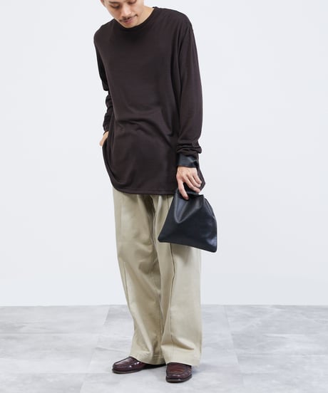 And A アンドエー / FINE LEATHER MARCHE BAG レザーマルシェバッグ コンビニエンスバッグ / AA-A23U004