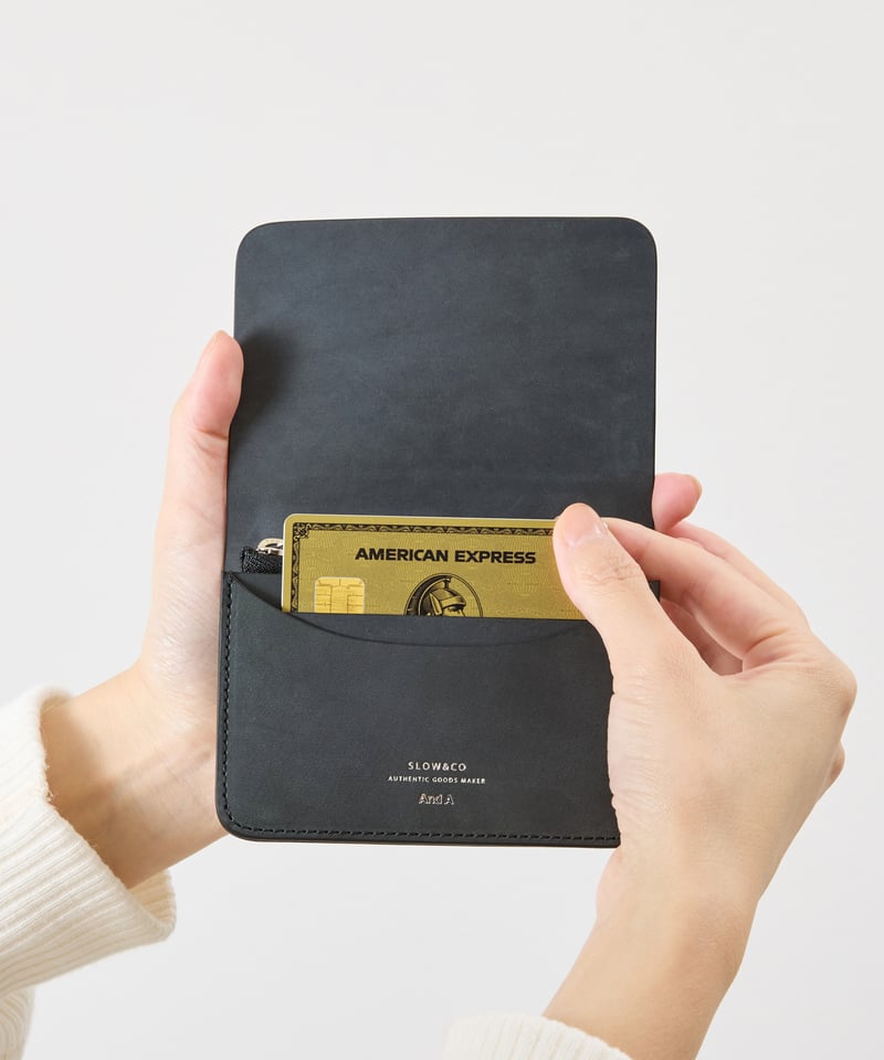 SLOW スロウ / Ex.cordovan mini wallet 別注コードバンミニウォレ