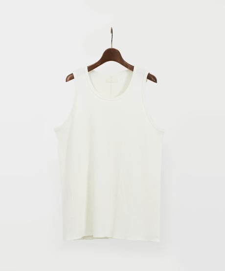 And A アンドエー / SUPIMA COTTON CODE FRISE TANK TOPS スーピマコットンコードフライスタンクトップ / AA-S24M005