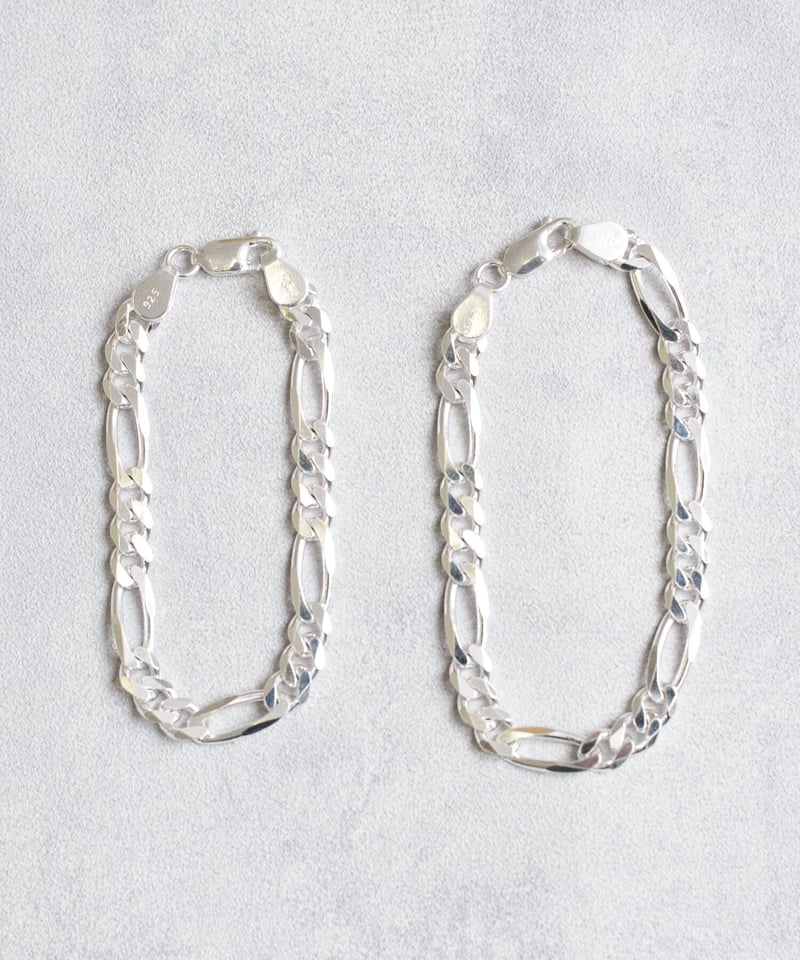 And A アンドエー / Link chain bracelet フィガロチェーンブレスレッ...