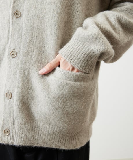 And A アンドエー / TANUKI KNIT CARDIGAN タヌキニットカーディガン / AA-A24M002