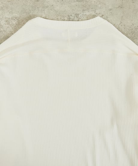 And A アンドエー / SUPIMA COTTON CODE FRISE L/S CUT&SEWN スーピマコットンコードフライスロングスリーブカットソー / AA-S24M006