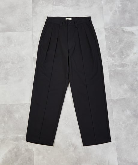 And A アンドエー / TWO TUCK TAPERED WIDE CHINO PANTS ツータックコットンワイドテーパードチノパンツ / AA-A23M002