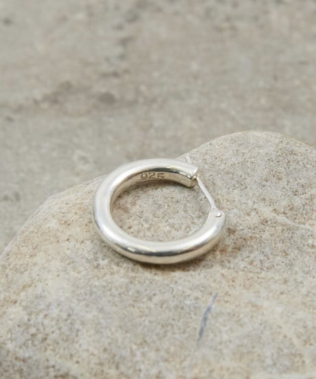 And A アンドエー / SILVER925 MEDIUM HOOP PIERCE シルバー925ミディアムフープピアス（片耳用） / AA-A24U005