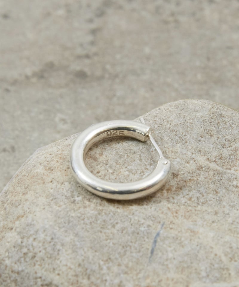 And A アンドエー / SILVER925 MEDIUM HOOP PIERCE シルバー