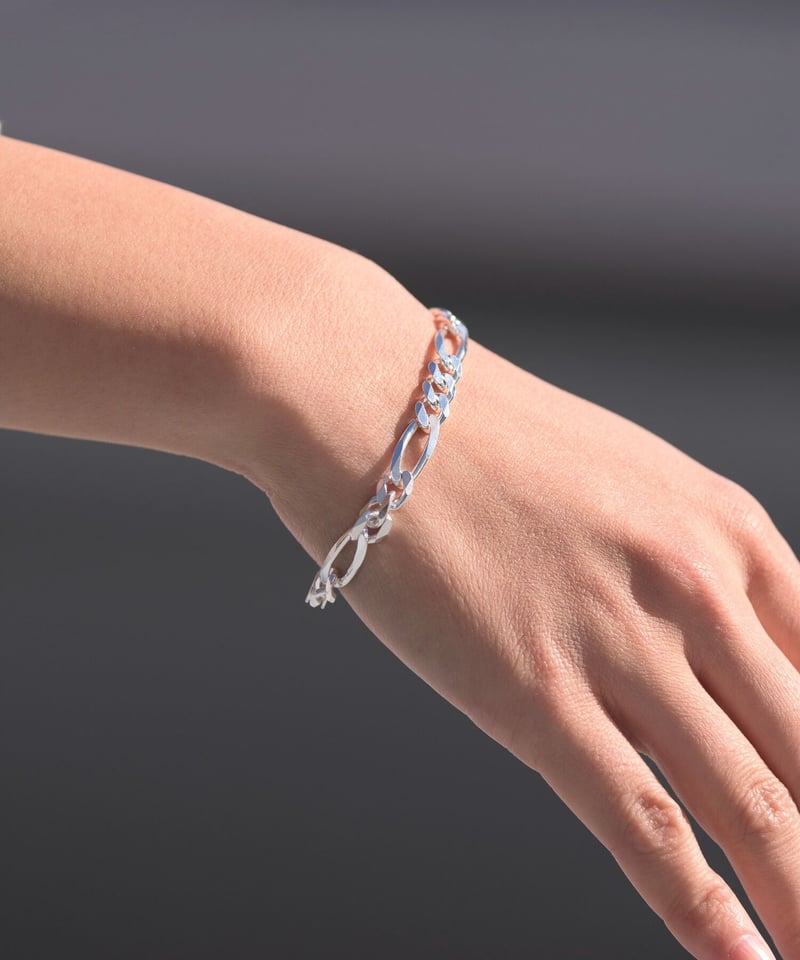 And A アンドエー / Link chain bracelet フィガロチェーンブレスレッ...