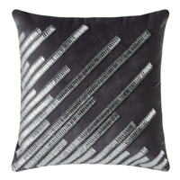 【Rita Ora Home】リタオラホーム Strobe Slate Cushion 26x26cm
