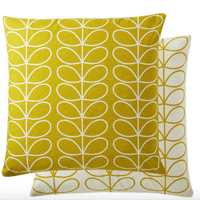【ORLA KIELY】Small Linear Stem Cushion  Sunflower 50x50cm ＊クッションカバー＊
