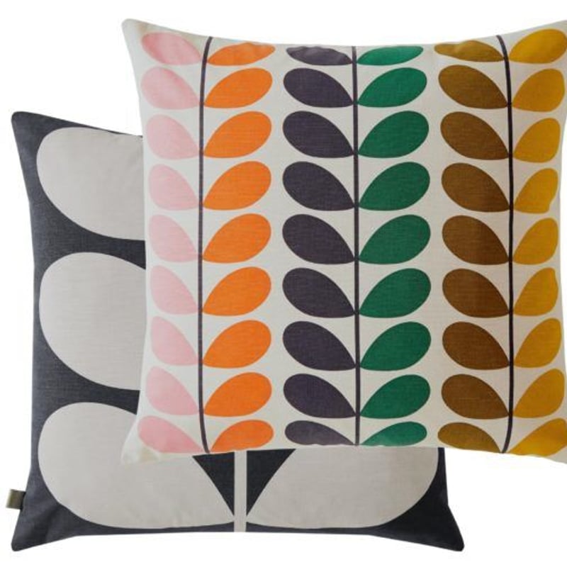 ORLA KIELY】Duo Stem Multi Cushion 50x50cm ＊クッシ