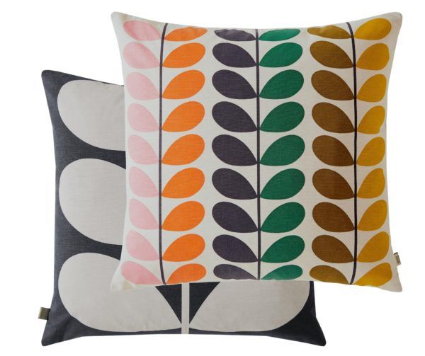ORLA KIELY】Duo Stem Multi Cushion 50x50cm ＊クッシ
