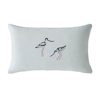 【SOPHIE ALLPORT】Coastal Birds Sea Blue Cushion 30x50cm＊クッションカバー＊