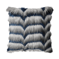 ORLA KIELY】Small Linear Stem Cushion Cool Grey