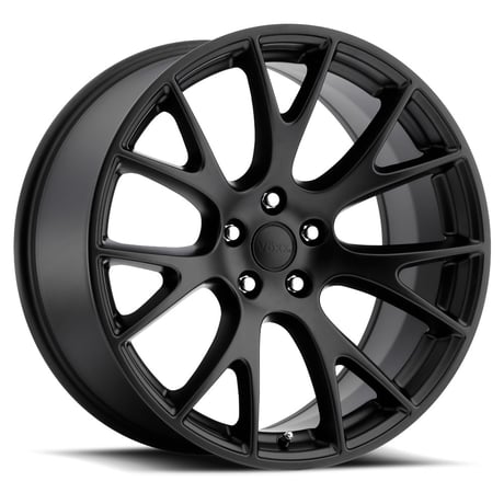 Dodge Challenger/Charger Hellcat Matte Black