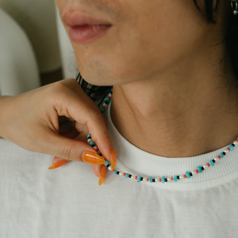 トリミングチョーカー　ビーズ　秋　10本　176 トリミングチョーカー ビーズ 秋 10本 176 バリュー価格Puti】幸せの