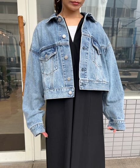 8on8 Horsehair Frocked レザージャケット