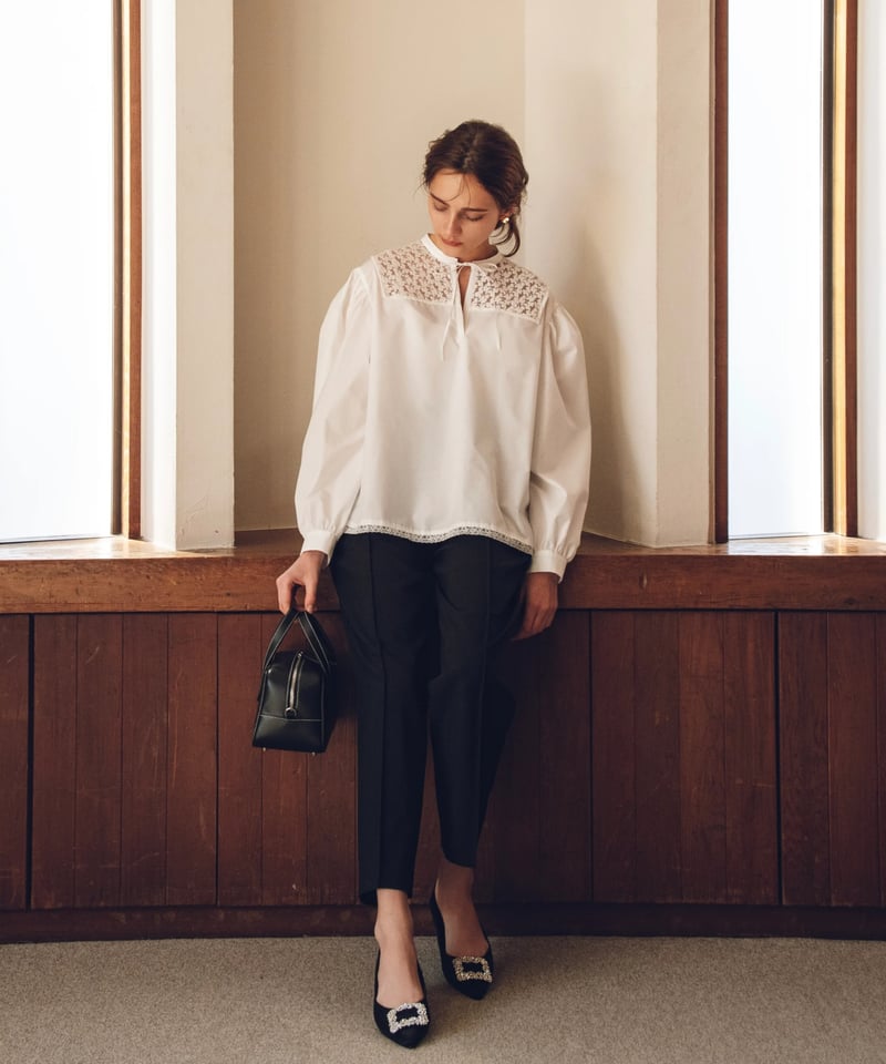 SATIN BIJOU PUMPS | OHGA SATIN BIJOU PUMPS | OHGA