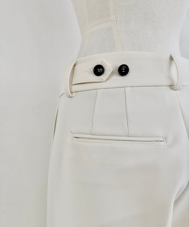 TUCK PANTS セミワイドパンツ | OHGA