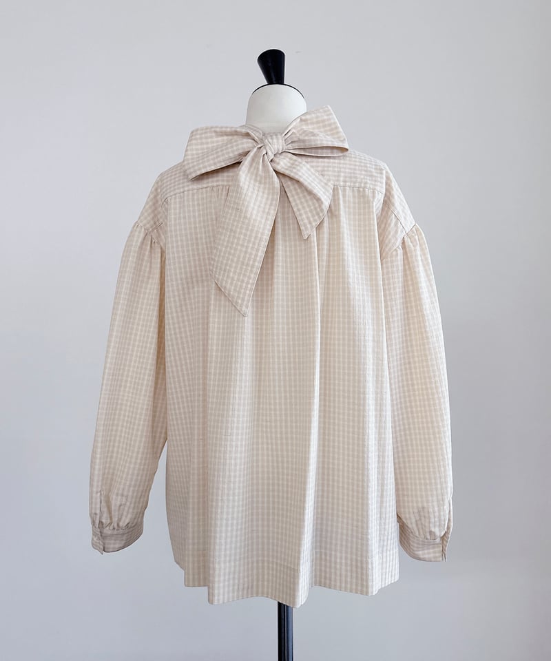 ohga   CHECK BLOUSE チェックブラウス Check | OHGA