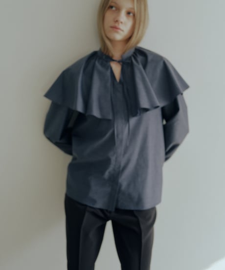 CAPE BLOUSE