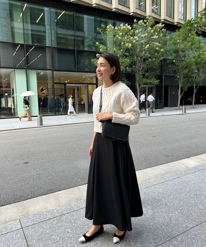 OHGA JACQUARD グレー-
