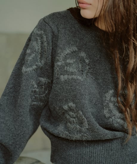 【ハチ】ohga フラワージャケット　ブラック ハチ】ohga フラワージャケット ブラック osharewalker