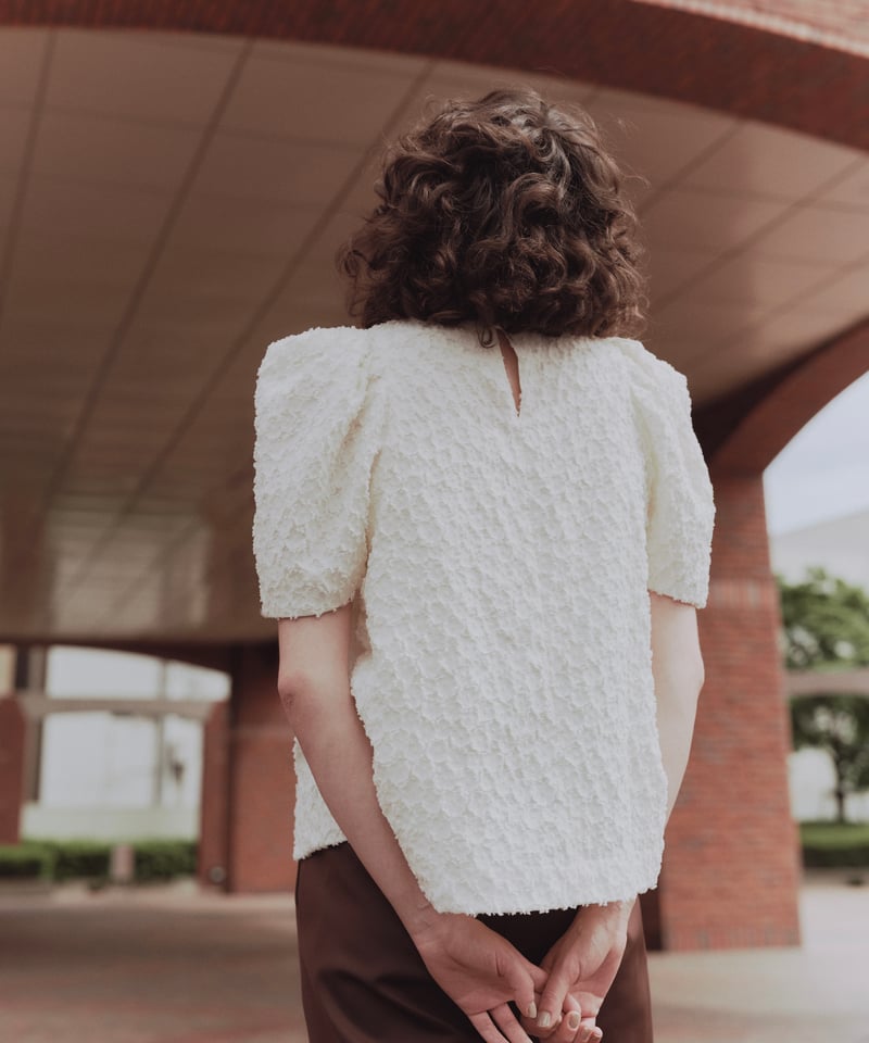 OHGA FLOWER PUFF ブラウス FLOWER PUFF | OHGA